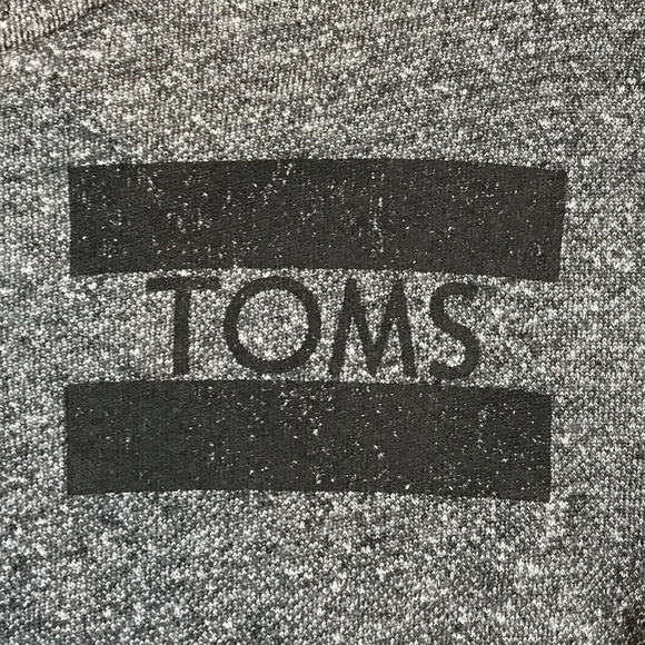 Toms For Target Girl’s Casual Full-Zip Grey Sweatshirt Hoodie Size Medium - Picture 2 of 4
